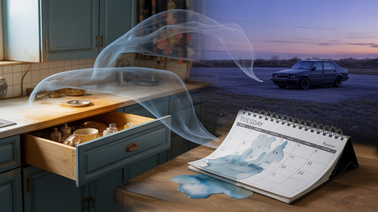 The Unexpected Places Grief Lives: Kitchen Drawers, Parking Lots, and Tuesday Afternoons