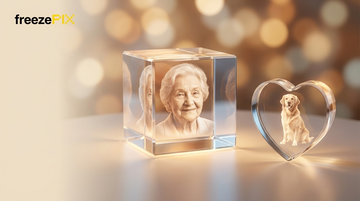 FeezePix | Light That Never Fades: 3D Crystal Tributes for Grief & Remembrance