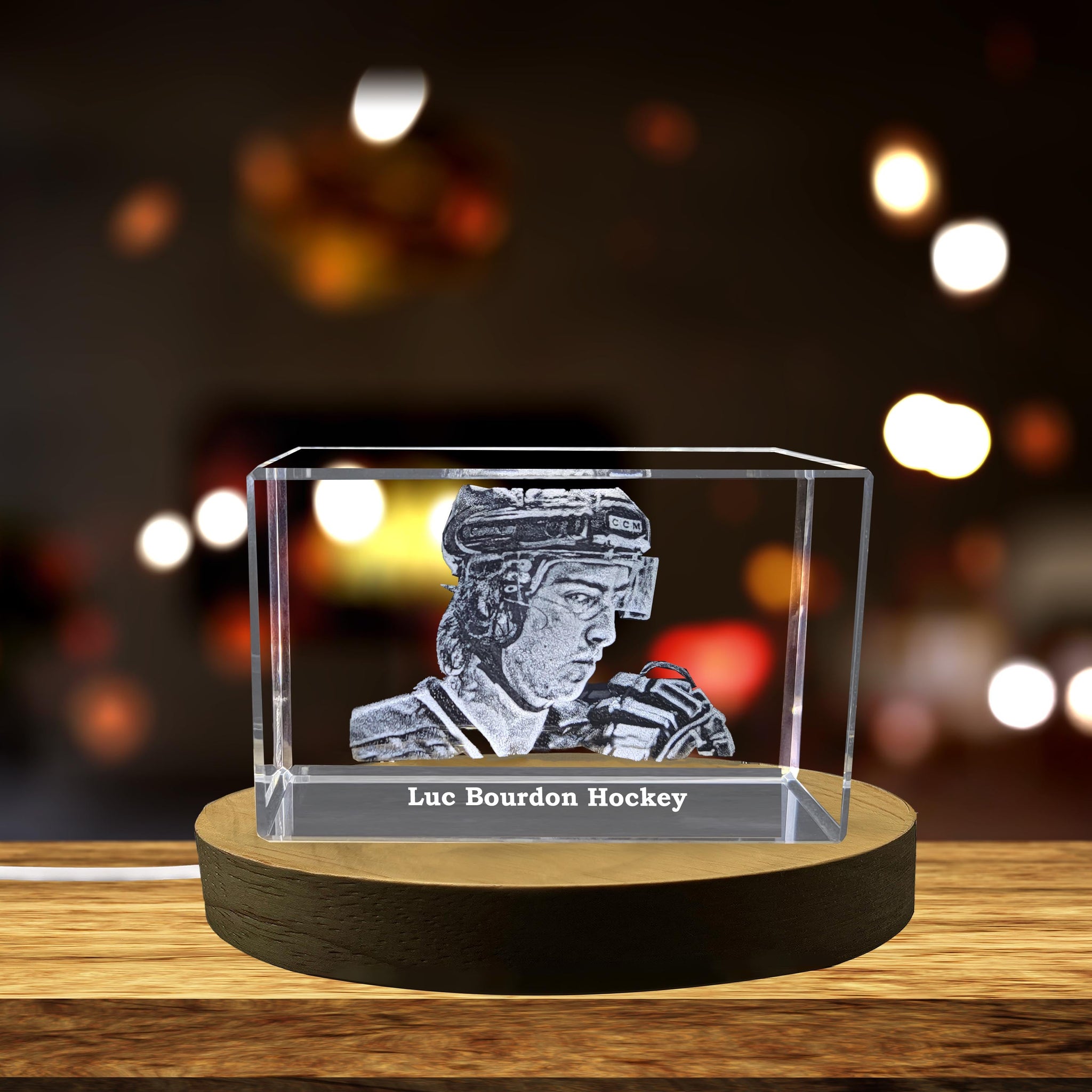High-Quality Photo Printing & Personalized Gifts - A Talent Taken Too Soon, Remembered in Crystal - An Homage to Luc Bourdon's Brief but Brilliant Career | FreezePIX