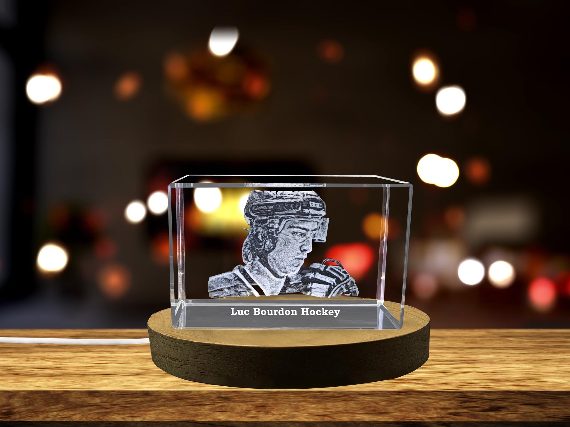 High-Quality Photo Printing & Personalized Gifts - A Talent Taken Too Soon, Remembered in Crystal - An Homage to Luc Bourdon's Brief but Brilliant Career | FreezePIX