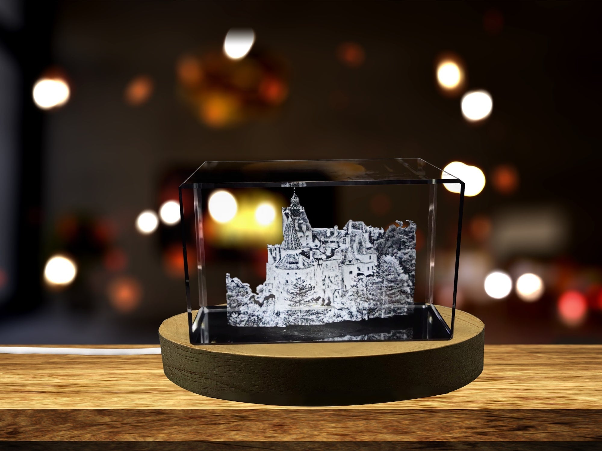High-Quality Photo Printing & Personalized Gifts - St. Basil’s Cathedral 3D Engraved Crystal Keepsake Souvenir | FreezePIX
