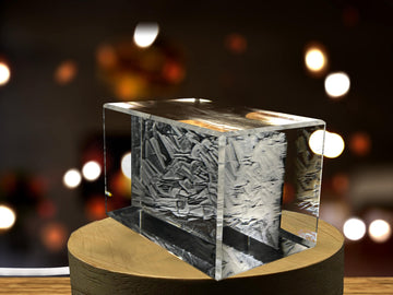 Nude Descending a Staircase 3D Engraved Crystal Keepsake/Gift/Decor/Collectible/Souvenir