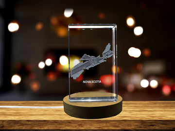 High-Quality Photo Printing & Personalized Gifts - Nova Scotia 3D Engraved Crystal 3D Engraved Crystal Keepsake/Gift/Decor/Collectible/Souvenir | FreezePIX