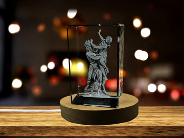 Hades 3D Engraved Crystal Keepsake/Gift/Decor/Collectible/Souvenir