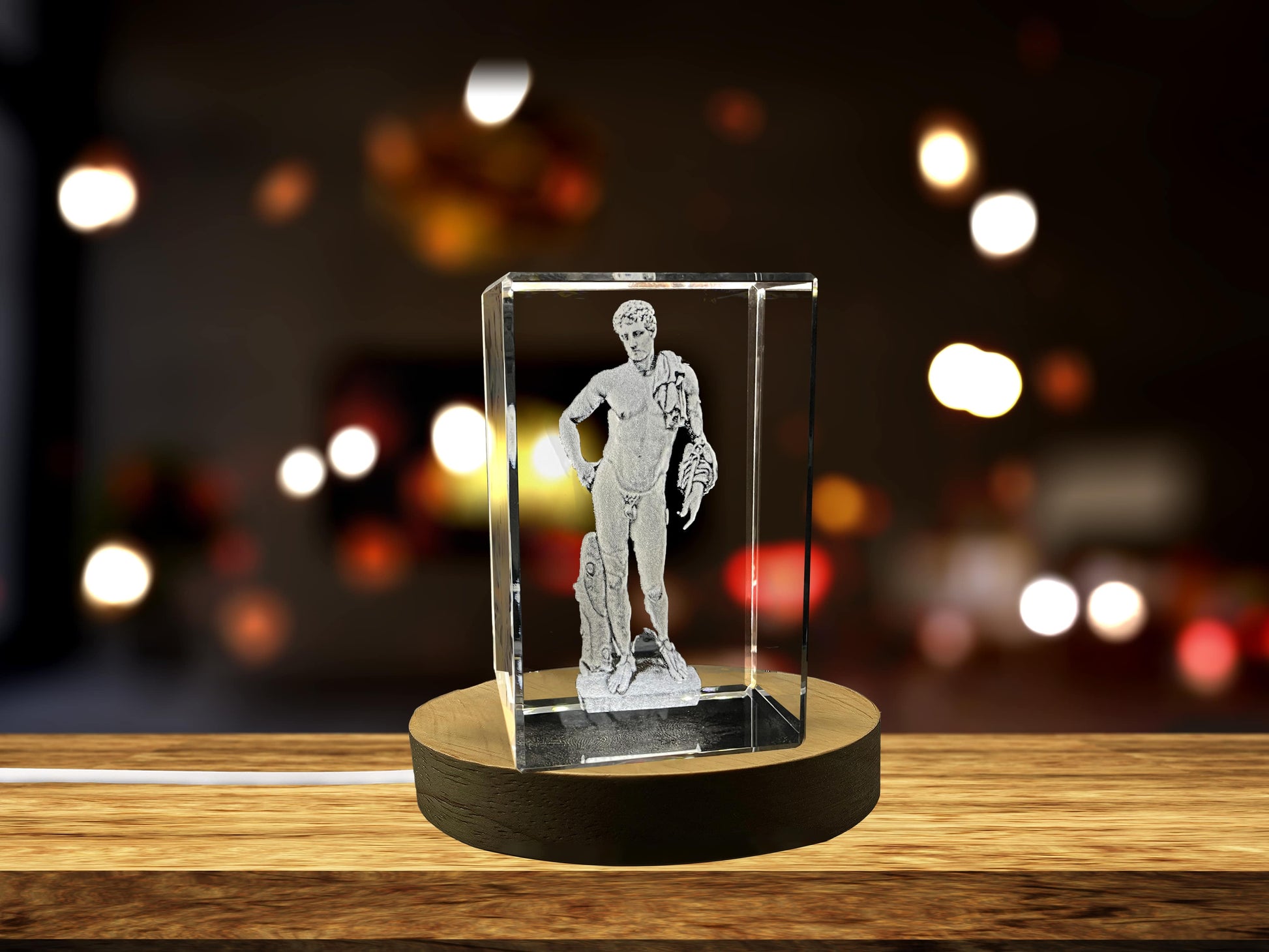 High-Quality Photo Printing & Personalized Gifts - Hermes-3D-Engraved-Crystal-Keepsake/Gift/Decor/Collectible/Souvenir | FreezePIX