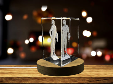 Hermes-3D-Engraved-Crystal-Keepsake/Gift/Decor/Collectible/Souvenir