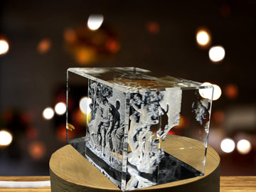 Aphrodite 3D Engraved Crystal Keepsake/Gift/Decor/Collectible/Souvenir