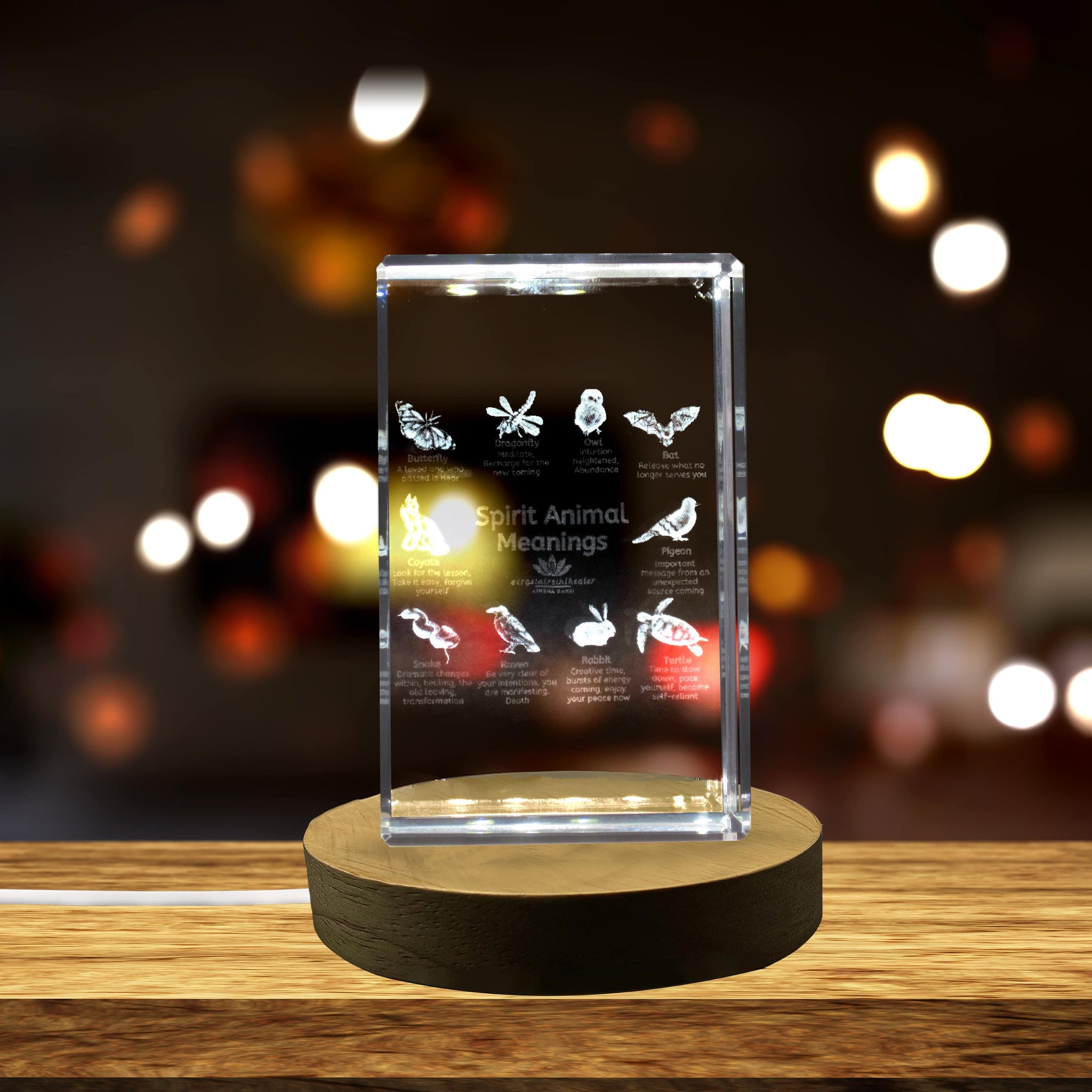 High-Quality Photo Printing & Personalized Gifts - Thanksgiving 14 3D Engraved Crystal 3D Engraved Crystal Keepsake/Gift/Decor/Collectible/Souvenir | FreezePIX