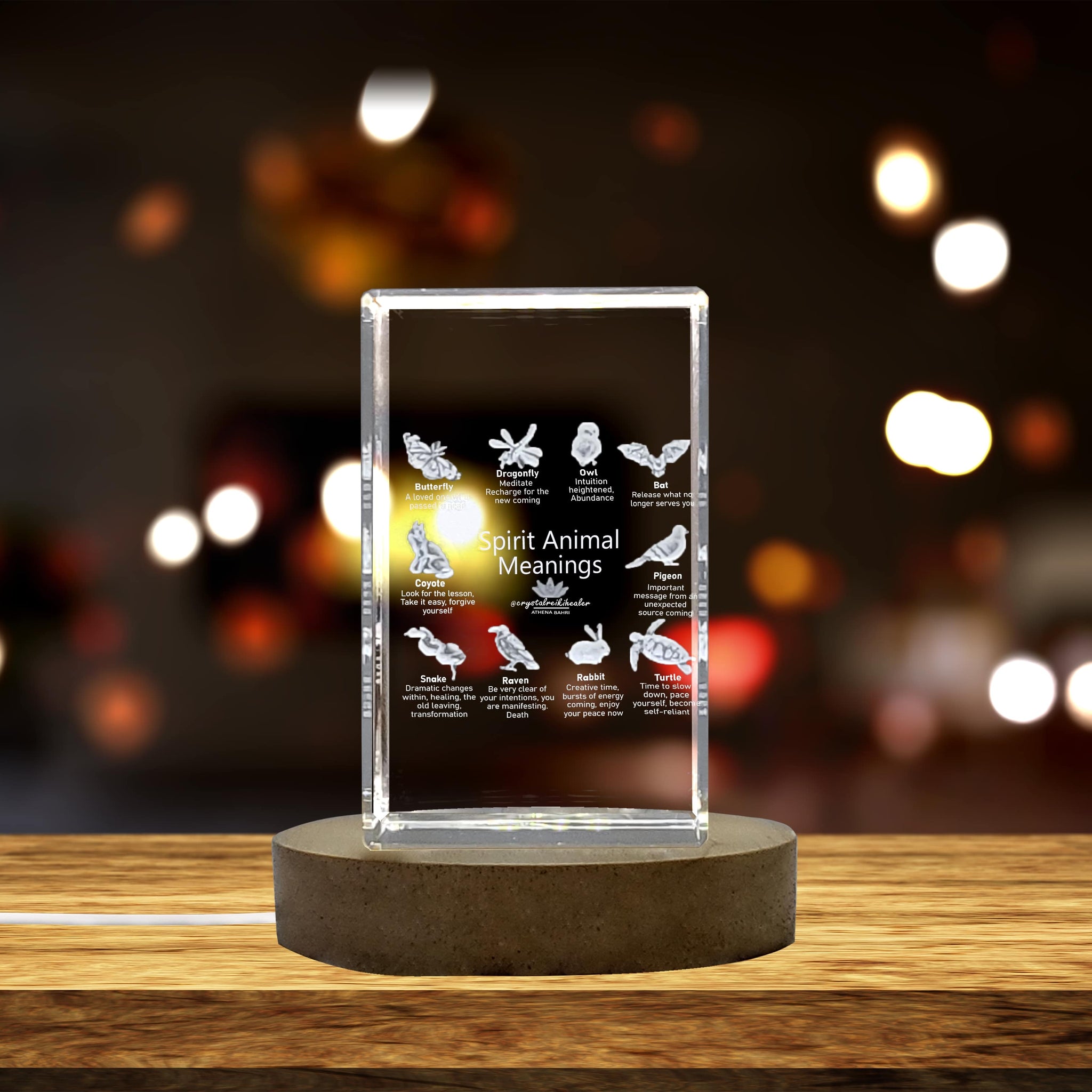 High-Quality Photo Printing & Personalized Gifts - Thanksgiving 16 3D Engraved Crystal 3D Engraved Crystal Keepsake/Gift/Decor/Collectible/Souvenir | FreezePIX
