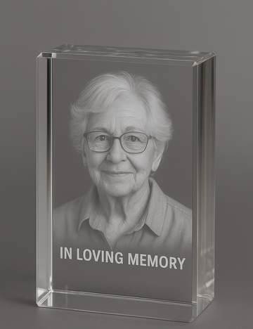 Portrait Tribute Freezepix 3D - Extra Large