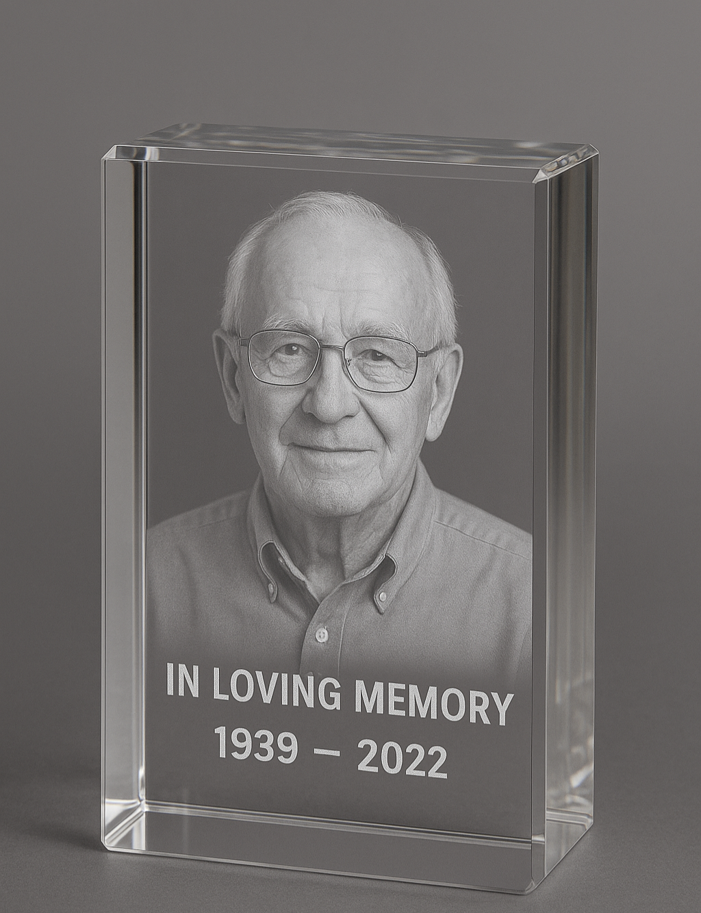 Portrait Tribute Freezepix 3D - Extra Large