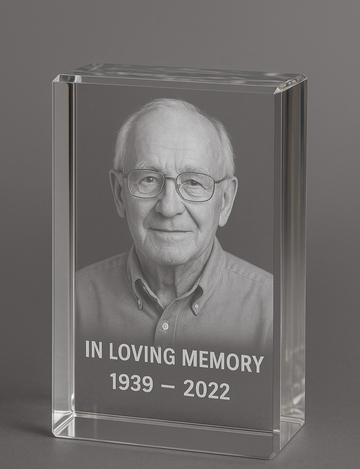 Portrait Tribute Freezepix 3D - Extra Large